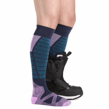 Șosete pentru genunchi Darn Tough Function X OTC Midweight With Cushion ECLIPSE