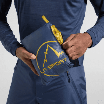 Jachetă La Sportiva ALPINE GUIDE PRIMALOFT HOODY MEN Night Sky/Mountain Red