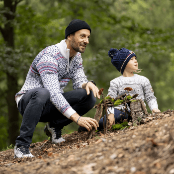 Căciuli Kama Knitted Merino beanie Kama A136 red