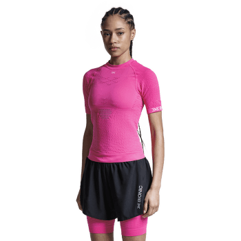 Tricou cu mânecă scurtă X-Bionic X-BIONIC® EFFEKTOR SHIRT SS WOMEN NEO PINK/X WHITE
