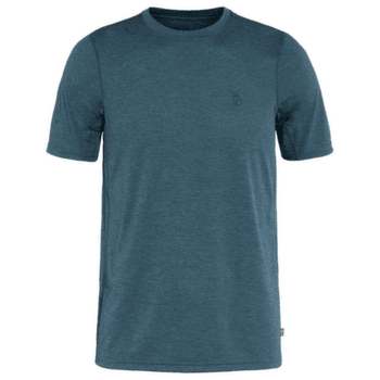 Tricou cu mânecă scurtă Fjällräven Abisko Day Hike SS Men Indigo Blue