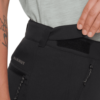 Pantaloni Mammut Runbold IV Zip Off Pants Women black 0001