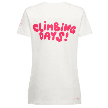 Tricou cu mânecă scurtă La Sportiva CLIMBING DAYS Women Chalk/Azalea