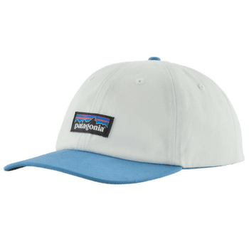 Capac Patagonia P-6 Label Trad Cap Birch White w/Shore Blue