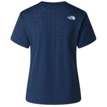 Tricou cu mânecă scurtă The North Face Flex Geo Embossed Short Sleeve Reg T-Shirt Women SUMMIT NAVY