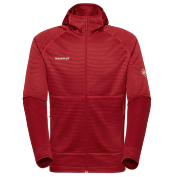Jachetă Mammut CRAG ML HOODED JACKET MEN 3818 dark mammut red