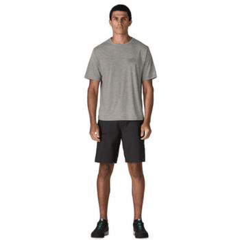 Tricou cu mânecă scurtă Patagonia Cap Cool Daily Shirt - Spoke Stencil Men Clement Blue - Light Clement Blue X-Dye