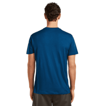 Tricou cu mânecă scurtă Icebreaker Merino 150 Tech Lite SS Tee Range Stripes Men ATLANTIS