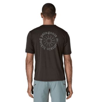 Tricou cu mânecă scurtă Patagonia Cap Cool Daily Shirt - Spoke Stencil Men Gumtree Green - Light Gumtree Green X-Dye