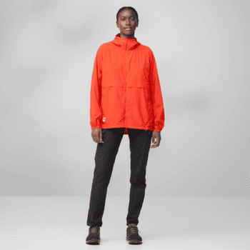 Jachetă Fjällräven HIGH COAST WIND HOODIE WOMEN Chalk Rose