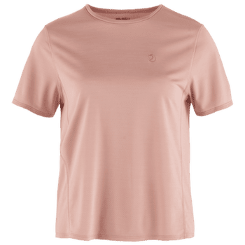 Tricou cu mânecă scurtă Fjällräven ABISKO LITE SS WOMEN Chalk Rose