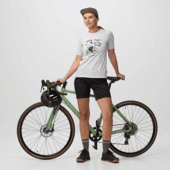 Tricou cu mânecă scurtă Fjällräven HOJA IVÄG T-SHIRT WOMEN Green