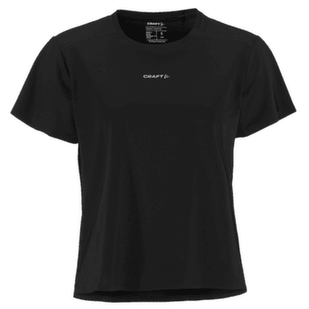 Tricou cu mânecă scurtă Craft Hypervent Tee Women BLACK