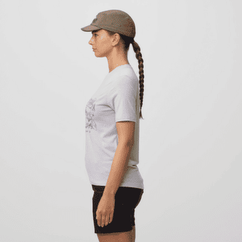 Tricou cu mânecă scurtă Fjällräven HOJA LUGNT WOOL T-SHIRT WOMEN Lavender Mist