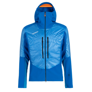 Jachetă Mammut Eisfeld SO Hybrid Hooded Jacket Men azurit