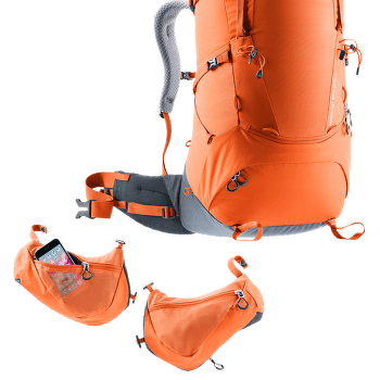 Rucsac deuter Aircontact Core 55+10 SL paprika-graphite