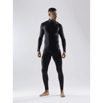 Tricou cu mânecă lungă Craft Active Extreme X Zip LS Men 999000 Black