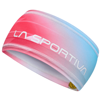 Bandă pentru cap La Sportiva RACER HEADBAND Malibu Blue/Hibiscus