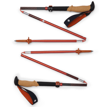 Gaură Black Diamond PURSUIT FLZ TREKKING POLES Black-Octane