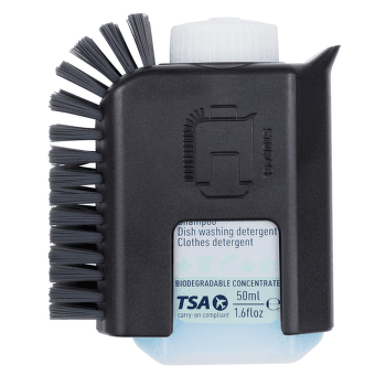 Set Sea to Summit Camp Kitchen Pot Scrubber 2 Piece Set Black-Black