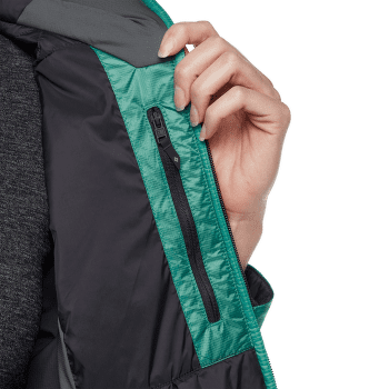 Jachetă Black Diamond Vision Hybrid Hoody Women Dark Patina