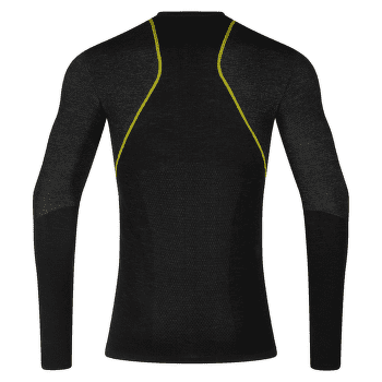 Tricou cu mânecă lungă La Sportiva WOOL40 AERO LONGSLEEVE Men Black/Yellow_999100