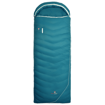 Sac de dormit Grüezi bag Biopod DownWool Subzero Comfort Autumn Blue
