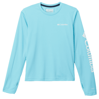 Tricou cu mânecă lungă Columbia Fork Stream Long Sleeve Shirt Aquamarine 481