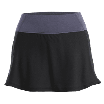 Fuste Icebreaker Merino 125 Cool-Lite Active Skort Women BLACK/GRAPHITE/CB