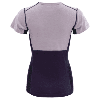 Tricou cu mânecă scurtă Devold Lauparen Merino 190 T-Shirt Women 167B ORCHID/LILAC/INK