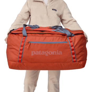Geantă Patagonia Black Hole Duffel 100L Smolder Blue w/Amanita Red