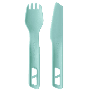 Tacâmuri Sea to Summit Passage Cutlery Set - [2 Piece] Aqua Sea Blue