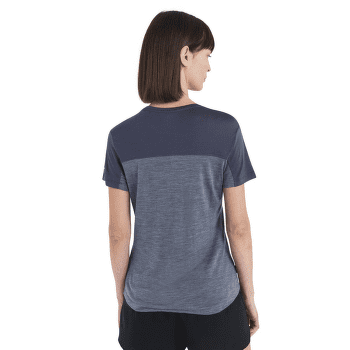 Tricou cu mânecă scurtă Icebreaker Merino 125 Cool-Lite Sphere III SS Tee Colour Block Women CEDAR WOOD/BITTERSWEET/CB