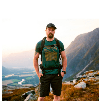 Tricou cu mânecă scurtă Devold Havtaka Merino 150 Tee Men 427A WOODS