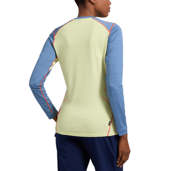 Tricou cu mânecă lungă La Sportiva TOUR LONG SLEEVE Women Moonlight/Deep Sea