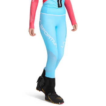 Pantaloni La Sportiva STRATOS VI RACING PANT Women Malibu Blue/Hibiscus