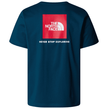 Tricou cu mânecă scurtă The North Face S/S REDBOX TEE Men MIDNIGHT PETROL/TNF RED