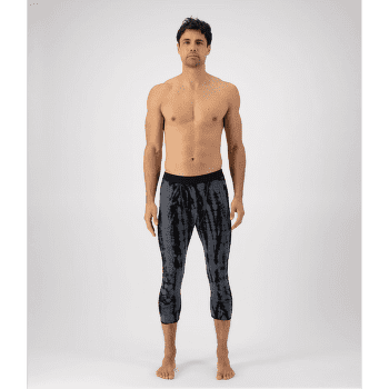 Colanți 3/5 Mons Royale Cascade Merino Flex 200 3/4 Legging Garment Dyed Men Grey Tie Dye