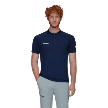 Tricou cu mânecă scurtă Mammut Aenergy FL Half Zip T-Shirt Men marine 5118