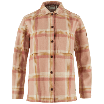 Cămașă cu mânecă lungă Fjällräven Singi Flannel Overshirt Women Chalk Rose-Dusty Rose