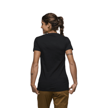 Tricou cu mânecă scurtă Black Diamond Heritage Wordmark SS Tee Women Indigo