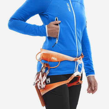 Hanorac Millet FUSION GRID HOODIE Women CORONET BLUE/SAPHIR