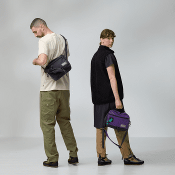 Geantă Fjällräven Vardag Shoulder Bag 6 Violette-Coal Black