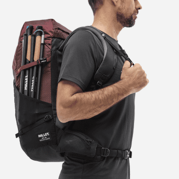Rucsac Millet Ubic 25 E-BLACK/DARK RED