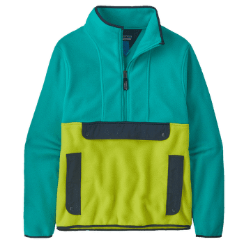 Pulover (închidere 3/4) Patagonia Synchilla Fleece Anorak Pullover Phosphorus Green