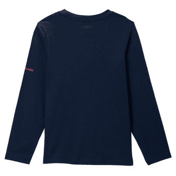 Tricou cu mânecă lungă Columbia Dobson Pass™ Long Sleeve Graphic Tee Boys Collegiate Navy, Hike On 467
