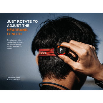 Lampă frontală Fenix Rechargeable Headlamp HL18R-T V2.0 Black