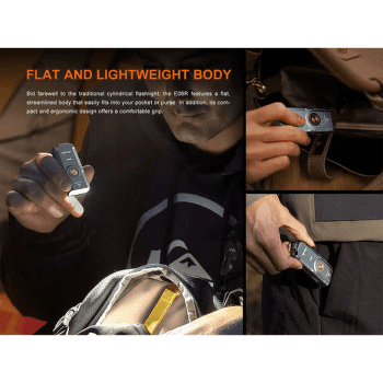 Lanterna Fenix Rechargeable Flashlight E06R Turquoise