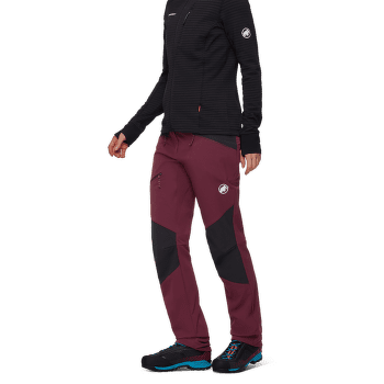 Pantaloni Mammut Taiss SO Pants Women 3808 vin-black