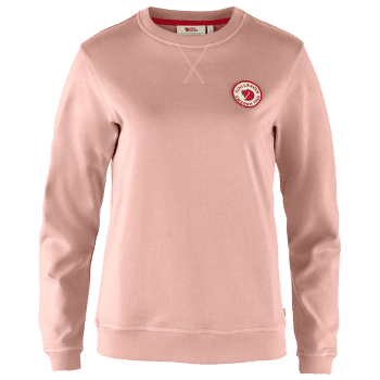 Pulover Fjällräven 1960 Logo Badge Sweater Women Chalk Rose